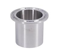 zorfar 3A 28.6/40mm Height 19/25/32/38/45/51/63/76/89/102/108mm Pipe OD Butt Weld 1.5"-4" Tri Clamp Ferrule SUS304 Sanitary Homebrew(40mm Height,76mm OD K91mm)