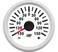 zorfar 52mm Universal Amperemeter Red LED Digital Display Ammeter Meter AMP Waterproof Gauge 80A 150A with current sensor 9V 32V(150A WW)