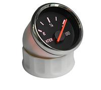 zorfar 52mm Voltmeter For Boat Marine Car Voltage VOLT 0-190ohm Fuel Water Level Meter Pointer Level Gauge Oil Tank Level Indicator(Water BS)