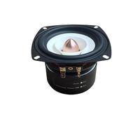 zorfar 6Ohm 4Ohm Full Range Speaker 4 Inch Three-stage Equilibrium Hifi Tweeter Midrange Woofer Loudspeakers DIY Part 1PC(4Ohm-Square)