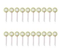 Zorfeter 20 Pcs 27mm Piezo Discs Transducer with 3.94"/100mm Leads, Piezo Elements for Microphone Trigger Drum Triggers Element CBG Guitar