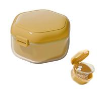 ZORGONS Retainer Case with Vent Holes, Pull-out Slim Aligner Case,Compatible with Mouth Guard Set, Fashion Orthodontic Retainer Case with Retainer Removal Tool and Brush