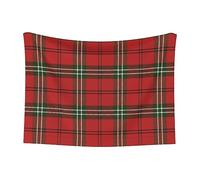 ZORIN Dog Blanket Washable Soft Blankets For Dogs Scottish Red Green Plaid Fluffy Cat Kennel Crate Bed Pet Cushion For Cats Kitten Puppy Animals(70 * 50 cm)