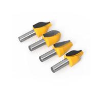 Zorlun 1-4pcs 12mm 12.7mm Shank Vertical Raised Panel Router Bit(4pcs 12.7mm Shank)