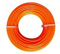 Zorlun 2.0/2.4/2.7/3.0/3.3/3.5mm X 15M Nylon Trimmer Line Brush Grass Cutting Weed Rope Strimmer Tool Accessories Lawn Mower Wire(2.7mmx15m)