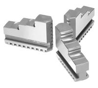 Zorlun 3 Jaw Lathe Chuck Jaws 250MM Internal and External Soft Spare Part for K11-250(K11-250 Internal Jaw)