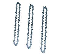 Zorlun 6 Inch Saw Bar 1/4" P Electric 36 Knots 18 Knives Chain Guide Replacement Mini Steel Chainsaw Chains Garden Tool(Chain 3 Pcs)