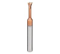 Zorlun Carbide Dovetail Milling Cutter 30 45 60 75 Degree 4mm 6mm 8mm 10mm 12mm 14mm Tungsten Machining Tool for Steel for Aluminum(Coated-30 Degree,20mm)