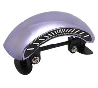 Zorlun Motorcycle Rearview Mirror Rear View 180 Ultra Wide Angle Central Windscreen Compatible with R1200GS R1250GS(Purple)