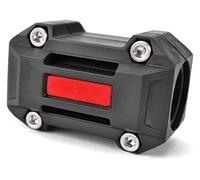 Zorlun Universal Bumper Decorative Block Dismantling Installation Engine Guard Modified Crash Bar Compatible with R1200GS LC ADV F700GS(Red)