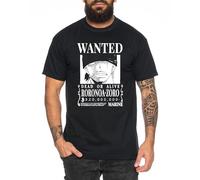 Zoro 320 Men's T-Shirt Straw Hat Luffy Zoro One Monkey D. Pirate Ace Piece Goku Anime Luffy, black, M