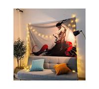 (Zoro, ?95x73?) Anime hanging cloth One Piece Naruto Internet celebrity rental room decoration decorative wall cloth tapestry