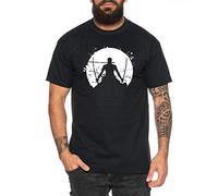 Zoro Moon One Manga Men's Luffy T-Shirt Anime Piece, Farbe2:Black, Größe2:Medium