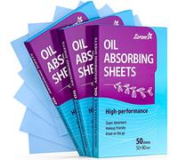 ZOROM'S High-Performance Oil Absorbing Sheets for Face - 3 pack (150 sheets) - Makeup Friendly Blotting Papers for Oily Skin