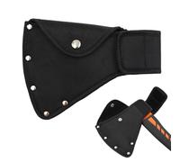 ZORQ Axe Head Protector | Waist Hangable Thicken Adjustable Axe Sheath | Thicken Camping Axe Sheath With Metal Buckle, Waist Hangable Universal For Outdoors Work