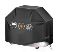 ZORQ BBQ Grill Cover for Weber Genesis E-320 (Side-Mounted Controls) 2007-2010, Outdoor Grill Cover Windproof BBQ Protection Cover with Adjustable Straps for Outdoor Barbecue Gas Charcoal
