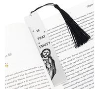 ZORQ Fun Bookmarks for Kids | Funny Humorous Words Jesus Bookmark,Decorative Easter Gifts Ornaments, Multifunctional Book Marker Gifts with Tassel for Bookworms, Readers
