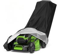 ZORQ Push Lawn Mower Cover for Flymo EasiStore 380R 2018-pr, Outdoor Storage Protective Cover for Walk Behind Lawn Mowers