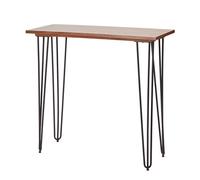 Zorras Matt Walnut Effect Console Table (H)75Cm (W)80Cm (D)35Cm