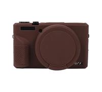 ZORSOME For Canon PowerShot G7 X Mark III / G7X3 Camera Case,Silicone Rubber Camera Housing Protective Cover Case for Canon PowerShot G7 X Mark III / G7X3,Red