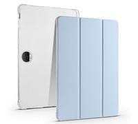 ZORSOME for Huawei Honor Magic Pad 2 12.3 inch Full Protective Transparent Back Stand Case[Pen Holder], Shockproof Stand Case Cover with Auto Wake/Sleep (Ice Blue)