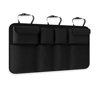 ZORTAXKFV Car Boot Organiser for Mercedes W176 A-Class A250 A45 A180 A200 AMG, Trunk Foldable Storage Bag Hanging Backseat Cargo Boot Tidy Multi-Pocket Car Accessories