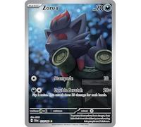 Zorua 075/063 Illustration Rare Pokemon Card | Shrouded Fable Set | Scarlet & Violet Series | Titan Authenticated