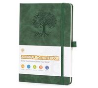 Zoruam Notebook A5 Tree of Life Leather Journal for Men Hardback 200 Pages | A5 Size Lined Journals Note Books for Women Men Work, Writing, Office, School, 15 x 22 cm