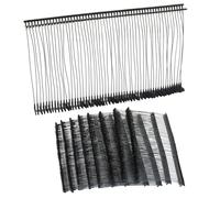 Zorveiio 5000pcs 2-Inch Standard Tagging Gun Fasteners - Plastic Tag Barbs Refill for Clothing, Garment, Price Labels | Compatible with All Standard Tag Guns (Black)