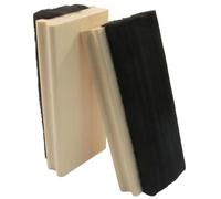 Zorveiio Pine Wood Felt Eraser for Chalkboard, 2 Packs, 4.92 Inch