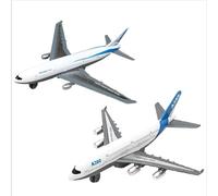 ZORVEXLYNX 2 Pack Durable Airplane Toy, Aeroplane Toys, Toy Airplane for Kids Ages 2-6, Fun Educational Travel Toys for Kids, Set for Imaginative Play and Motor Skills Development