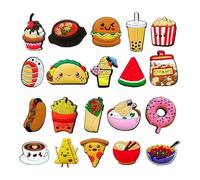 ZORVUJI Crocs Badge Set 20 Mexican Charms for Shoes and Sandals Shoe Decoration for Adults and Children, Crocs Accessories