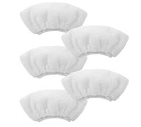 ZORVYN 5 Pieces Accessories for Steam Cleaner Microfibre Covers Set Spare Parts for Manual Cleaner Cotton Sponge Cloths Machine Washable