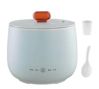 ZORZA 1.8L Mini Rice Cooker, Electric With Non-Stick, 4 Multicooker Functions for Rice, Soup, Porridge, Shabu Shabu - Blue, 1-2 People