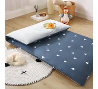 ZORZA Japanese Futon 100% Cotton Mattress Cover,Tatami Mattress Protective Cover,Cover With Zipper,Machine Washable Futon Cover,For Traditionnel Futon Floor Mattress Cover,L,90x190cm/35x75