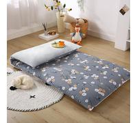 ZORZA Japanese Futon 100% Cotton Mattress Cover,Tatami Mattress Protective Cover,Cover With Zipper,Machine Washable Futon Cover,For Traditionnel Futon Floor Mattress Cover,H,100x190cm/39x75