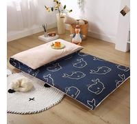 ZORZA Japanese Futon 100% Cotton Mattress Cover,Tatami Mattress Protective Cover,Cover With Zipper,Machine Washable Futon Cover,For Traditionnel Futon Floor Mattress Cover,H,135x190cm/53x75