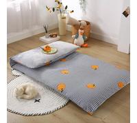 ZORZA Japanese Futon 100% Cotton Mattress Cover,Tatami Mattress Protective Cover,Cover With Zipper,Machine Washable Futon Cover,For Traditionnel Futon Floor Mattress Cover,G,100x190cm/39x75