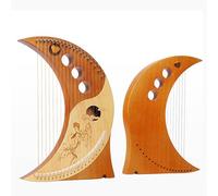 ZORZA Portable harp, 19-string metal string harp, Chang'e Flying to the Moon series, mahogany string instruments, musical instrument enthusiasts
