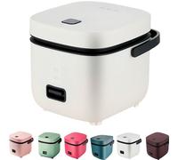 ZORZA Rice Cooker Small for 2 People, 1.2 L, White