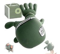 Zoserx - Bionic Heated Massager, 2026 New Airlandolists Neck Massagers, Neck Massagers with Hands, Electric Deep Tissue 4d Kneading, Adjustable Fit, for Parents, Couple,Friends (Green)