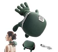 ZoserX - Bionic Heated Massager, Siaasoo Neck and Shoulder Massager with Heat, Airlandolists Electric Deep Tissue 4D Kneading Massage, Simulated Human Hand Design (1set)