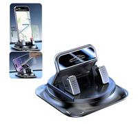 Zosgrew Dashboard Navigation Bracket, 360 Degree Rotation Automotive Phone Holder, Universal Self-Adhesive Non-Slip Car Phone Holder, for Most Cars (Black)
