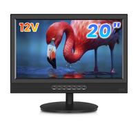 ZOSHING 20Inch LED TV,Small Television with VESA Wall Mountable,Full HD 1080p-Digital DVB-T2 Tuner Freeview Receive-HDMI/USB-AC/DC-12V input for Bedroom Caravan