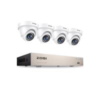 ZOSI 1080P Outdoor Security CCTV Camera System with Human Vehicle Detection