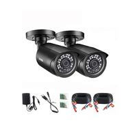 ZOSI 2Pcs 1080P Security CCTV Cameras Outdoor Indoor with 80ft Night Vision
