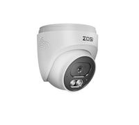 ZOSI C220 4K UHD 8MP Add-On PoE IP Camera Outdoor Indoor, Surveillance Security Camera for Home, Person/Face/Vehicle Detection, 2-Way Audio, 100ft IR Night Vision, Only Work with Our PoE NVR System