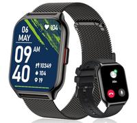 ZOSKVEE Smart Watch for Men Women Answer/Make Calls, 2.01" Fitness Watch with Blood Pressure Monitor Fitness Tracker 110+Sports Modes Step Counter IP68 Waterproof Smartwatch for Android iOS