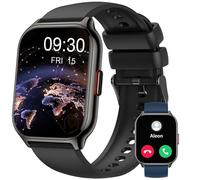 ZOSKVEE Smart Watch for Men Women Answer/Make Calls, 2.01" Fitness Watch with Blood Pressure Monitor Fitness Tracker 110+Sports Modes Step Counter IP68 Waterproof Smartwatch for Android iOS
