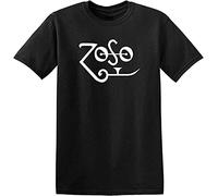 Zoso Personalisiertes T-Shirt - Jimmy Page Plant Zeppelin Rock, Farbe 03, M